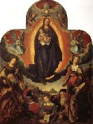 Jan Provost The Virgin in Majesty Spain oil painting artist